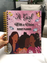 Load image into Gallery viewer, “A Girl With A Vision” Budget Planner (Physical Copy)
