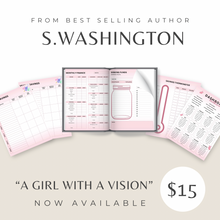 Load image into Gallery viewer, &quot;A Girl With A Vision&quot; Budget Planner (E-Book)
